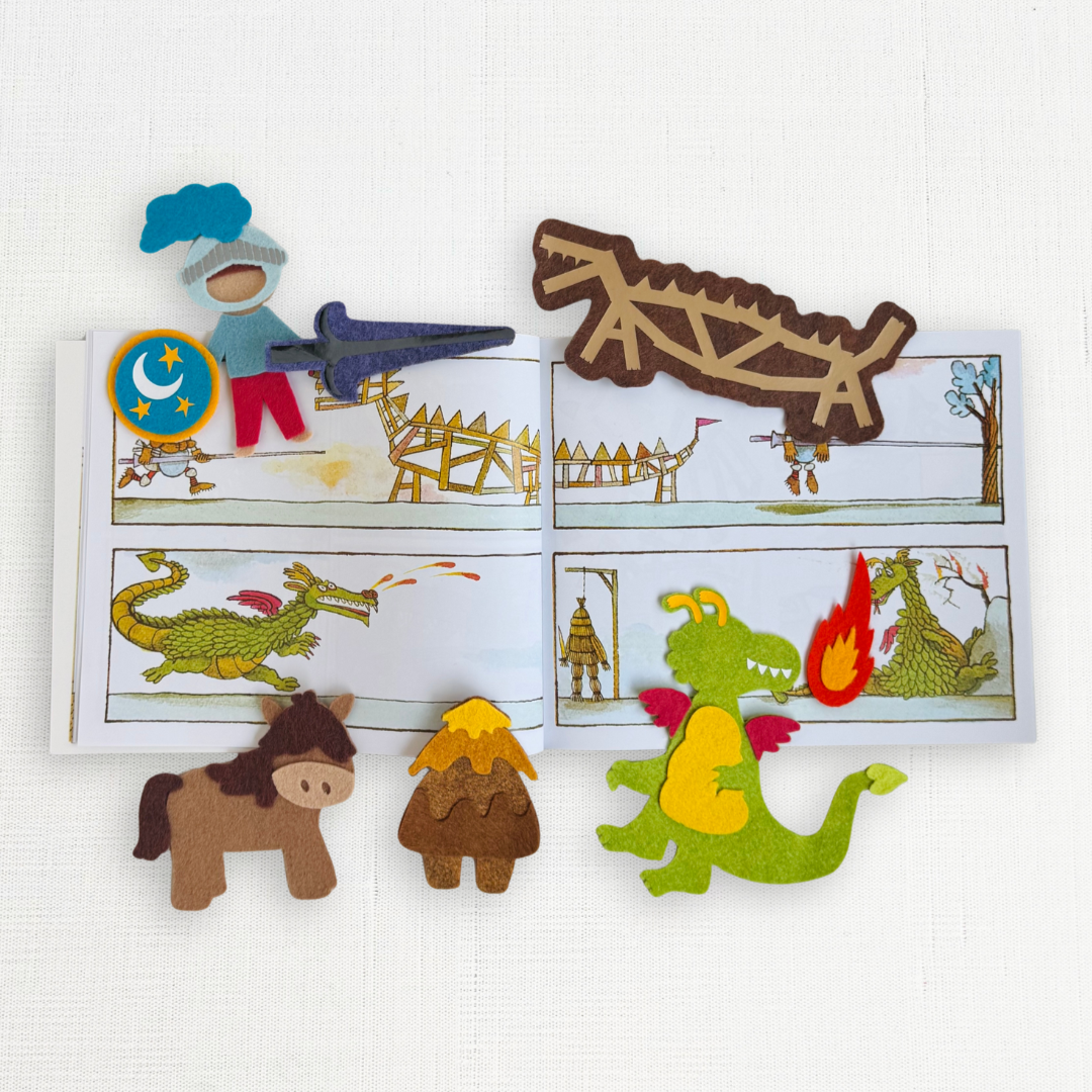 (1 Year Prepay) THE MONTHLY BOOK & FELT BOX