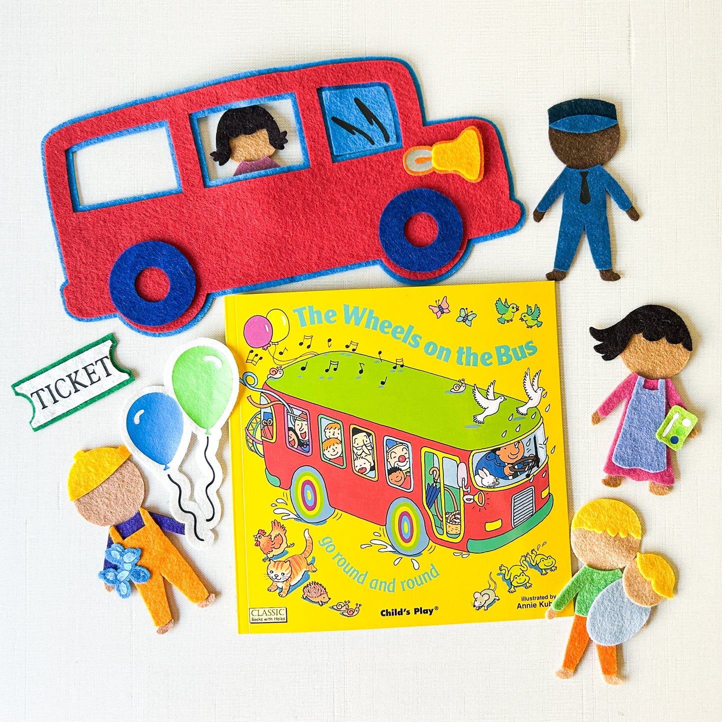 The Wheels on the Bus Go Round and Round
