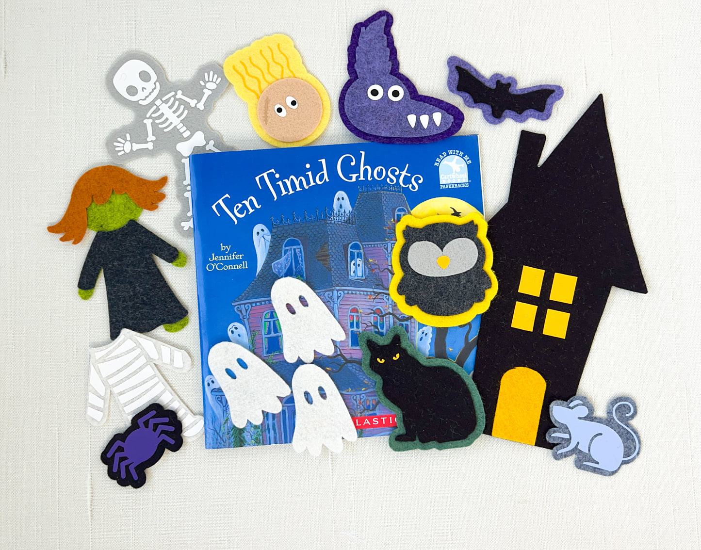 Ten Timid Ghosts