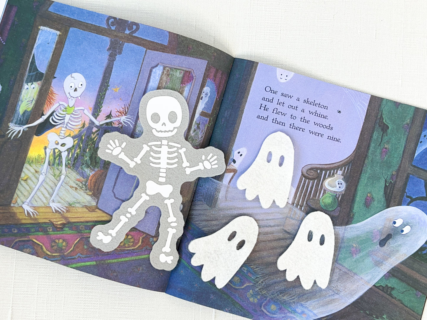 Ten Timid Ghosts