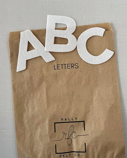 Felt Letters