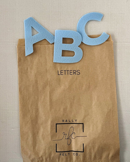 Felt Letters