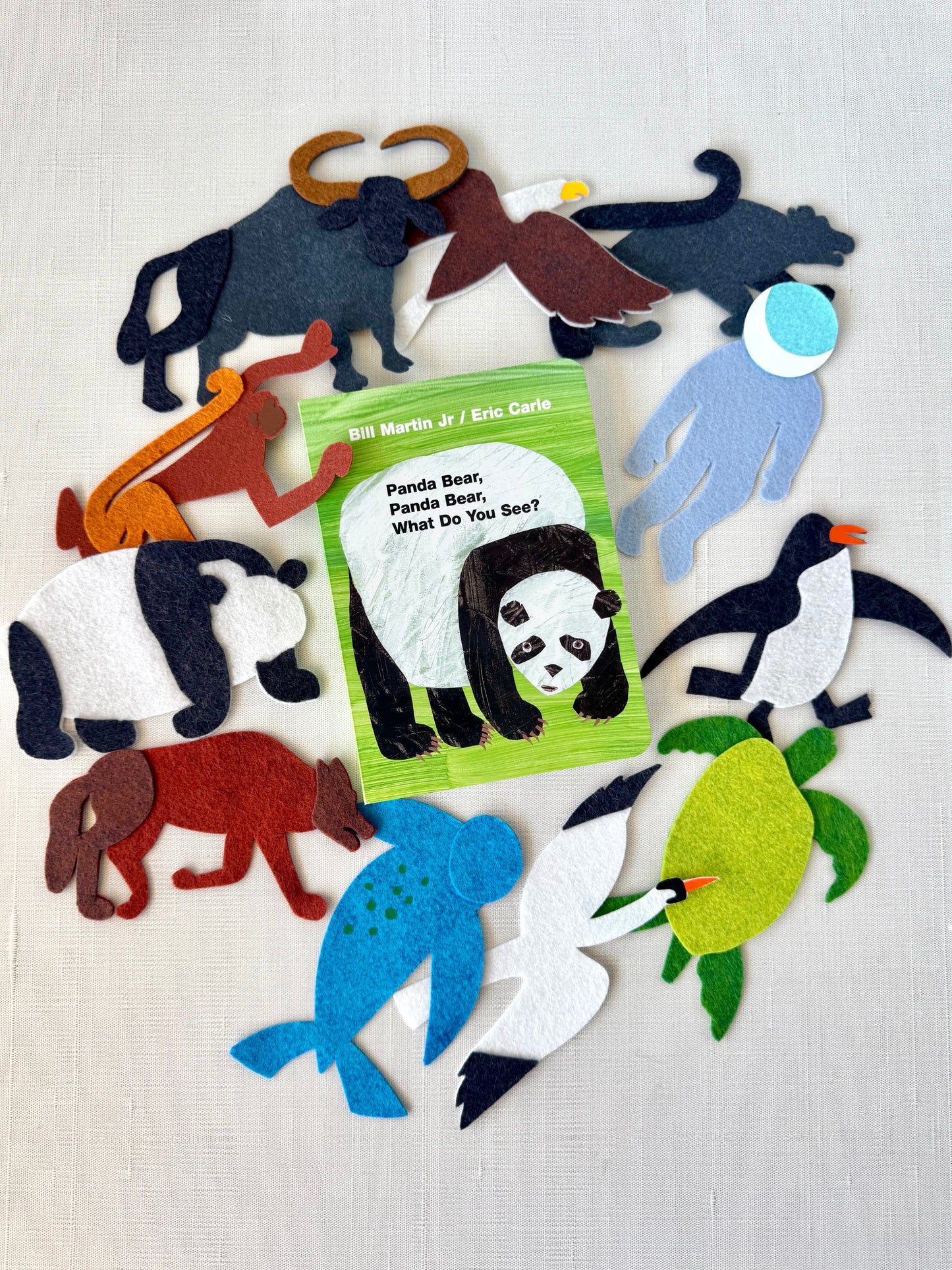 Panda Bear, Panda Bear, What Do You See?