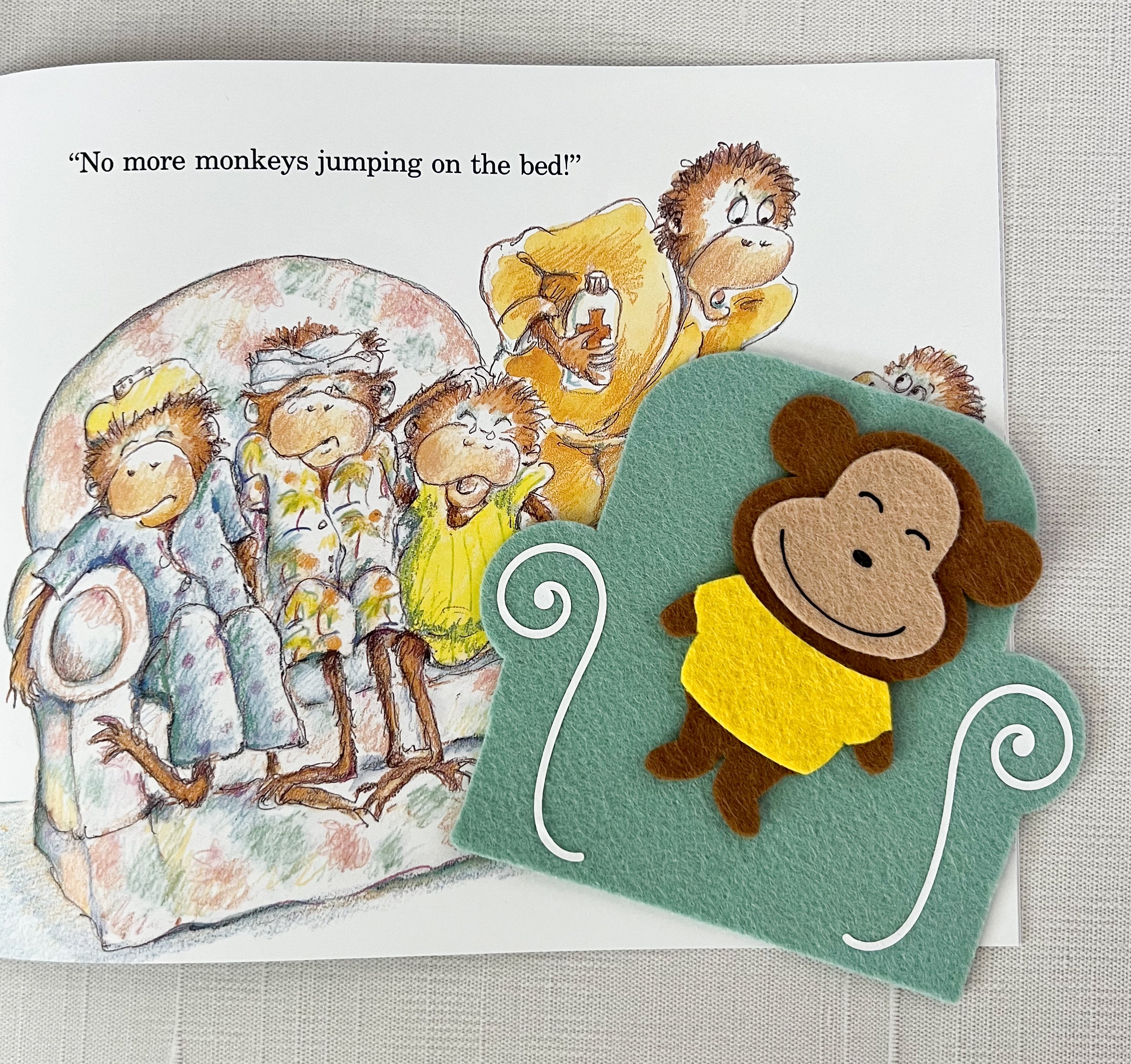 Five Little Monkeys Jumping On the Bed – Rally Felt Co.