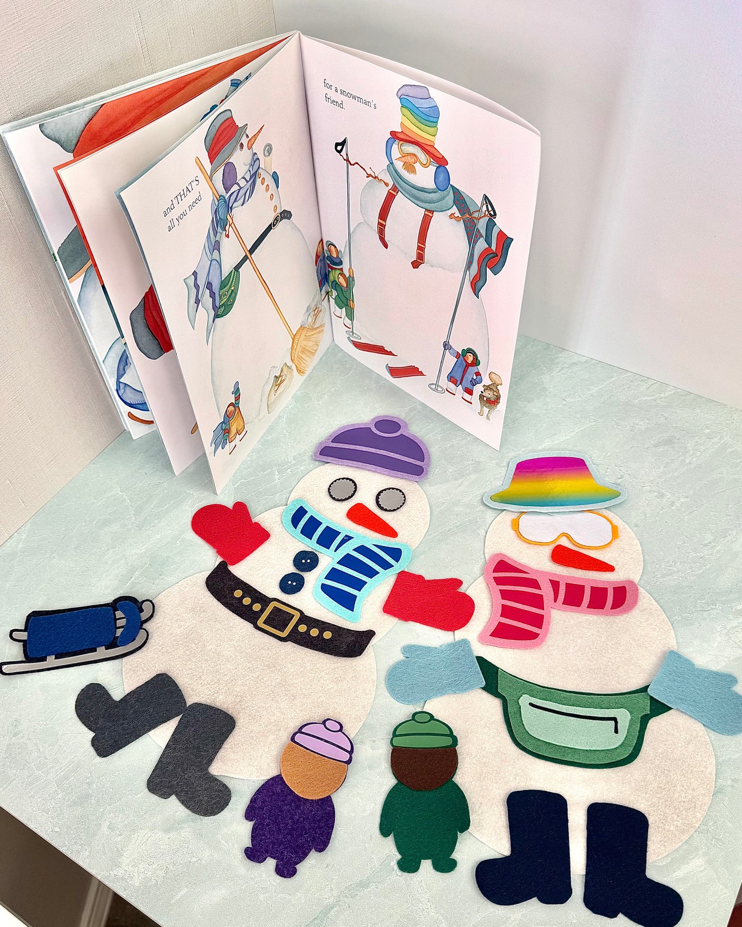 (1 Year Prepay) THE MONTHLY BOOK & FELT BOX