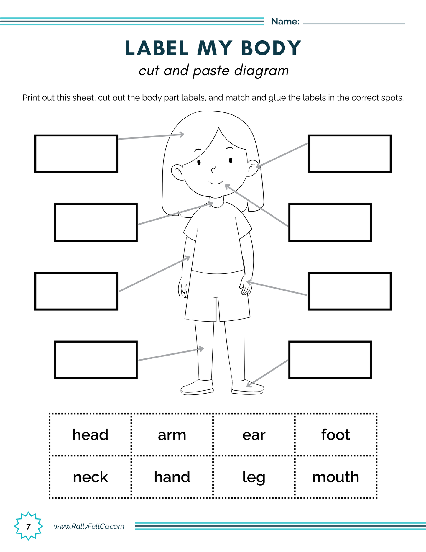Learning Unit: Me and My Amazing Body (Digital Download)