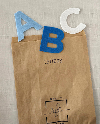 Felt Letters