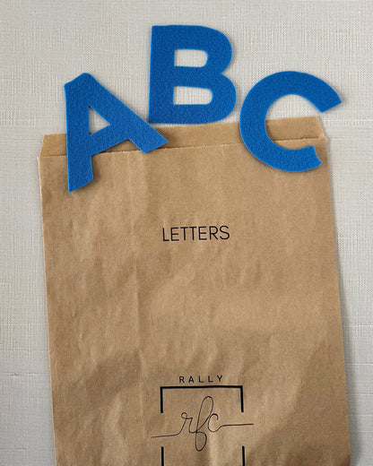 Felt Letters
