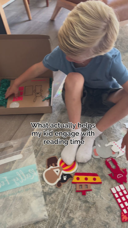 THE MONTHLY BOOK & FELT BOX